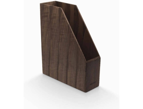 Arquivador para Dossiers WOODSAKA OfficePRO X2 Amieiro (Castanho - 25.6x8.5x30cm - Madeira)