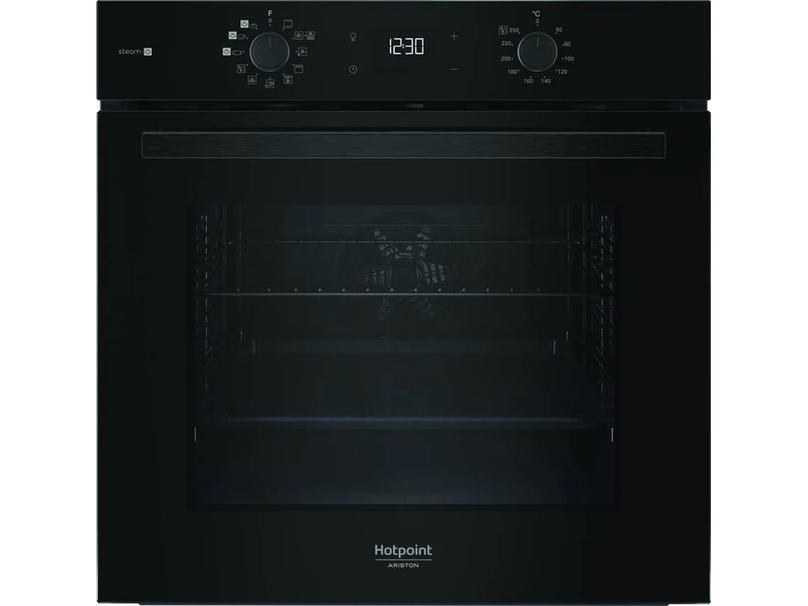 Forno Elétrico HOTPOINT HAO 458HSU1 (71 L - 59,5 cm - Hidrolítico - Preto)