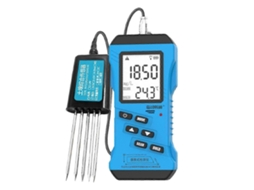 Testador De Solo Compatível Com Ph, Ce, Npk, Umidade, Temperatura | Display Lcd | Protocolo Modbus Aquaforge