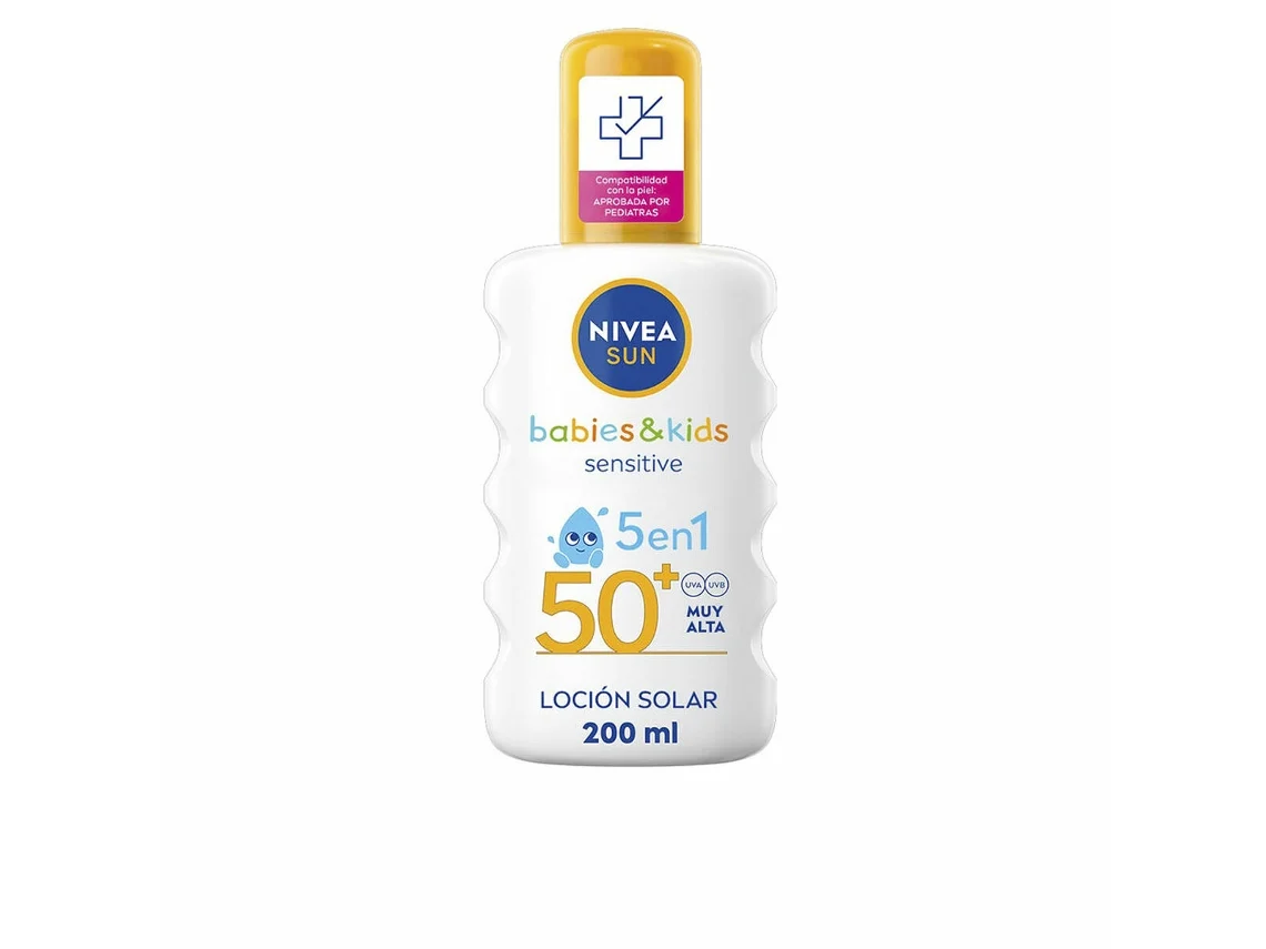 Protetores Solares Sun Babies&amp;kids Loção Solar 5 Em 1 Spf50+ 200 Ml