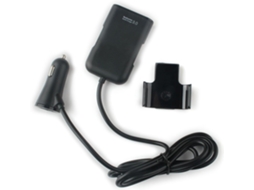 Adaptador De Carregamento Veicular Alta Velocidade 24 Watts Com 4