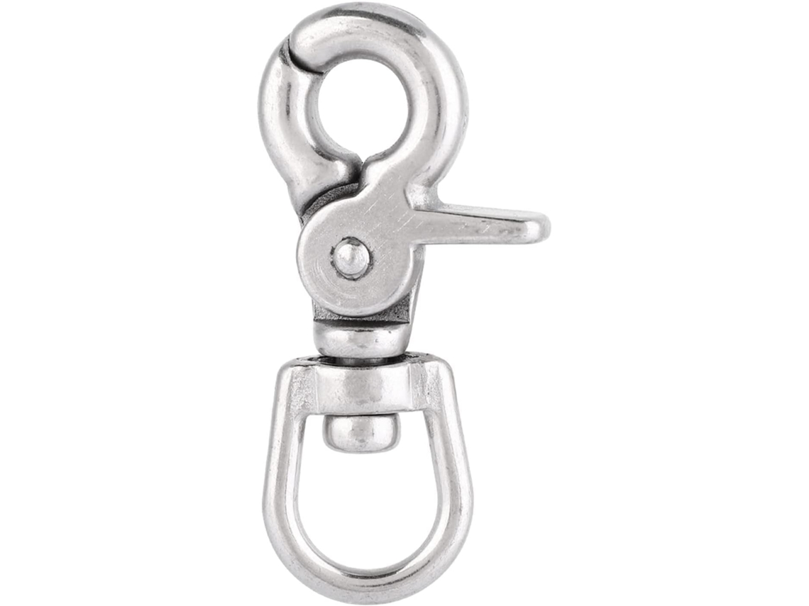 Mosquetão Rotativo Robusto em Aço Inoxidável para Acessórios de Barco Doméstico (3 X 11 65 Mm 5 SFUSHOS