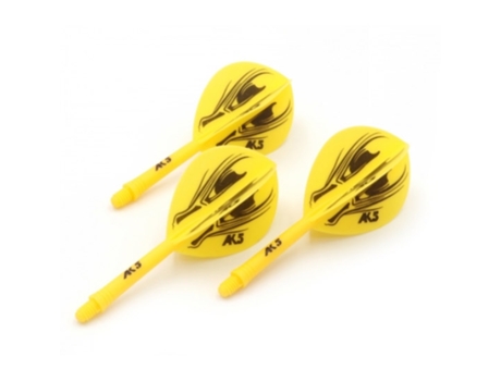 Penas de Dardos CUESOUL (Amarelo)