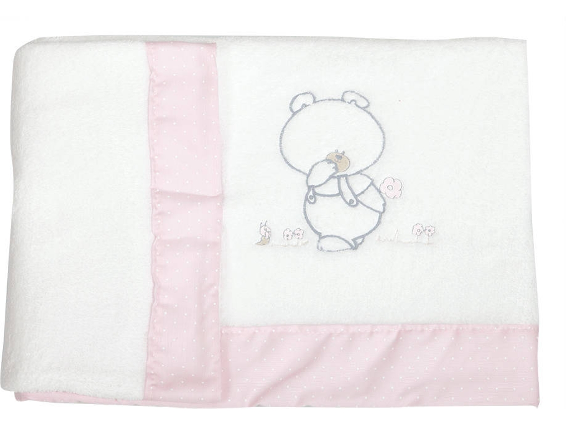 Jogo de Lençóis BABYLINE Rosa