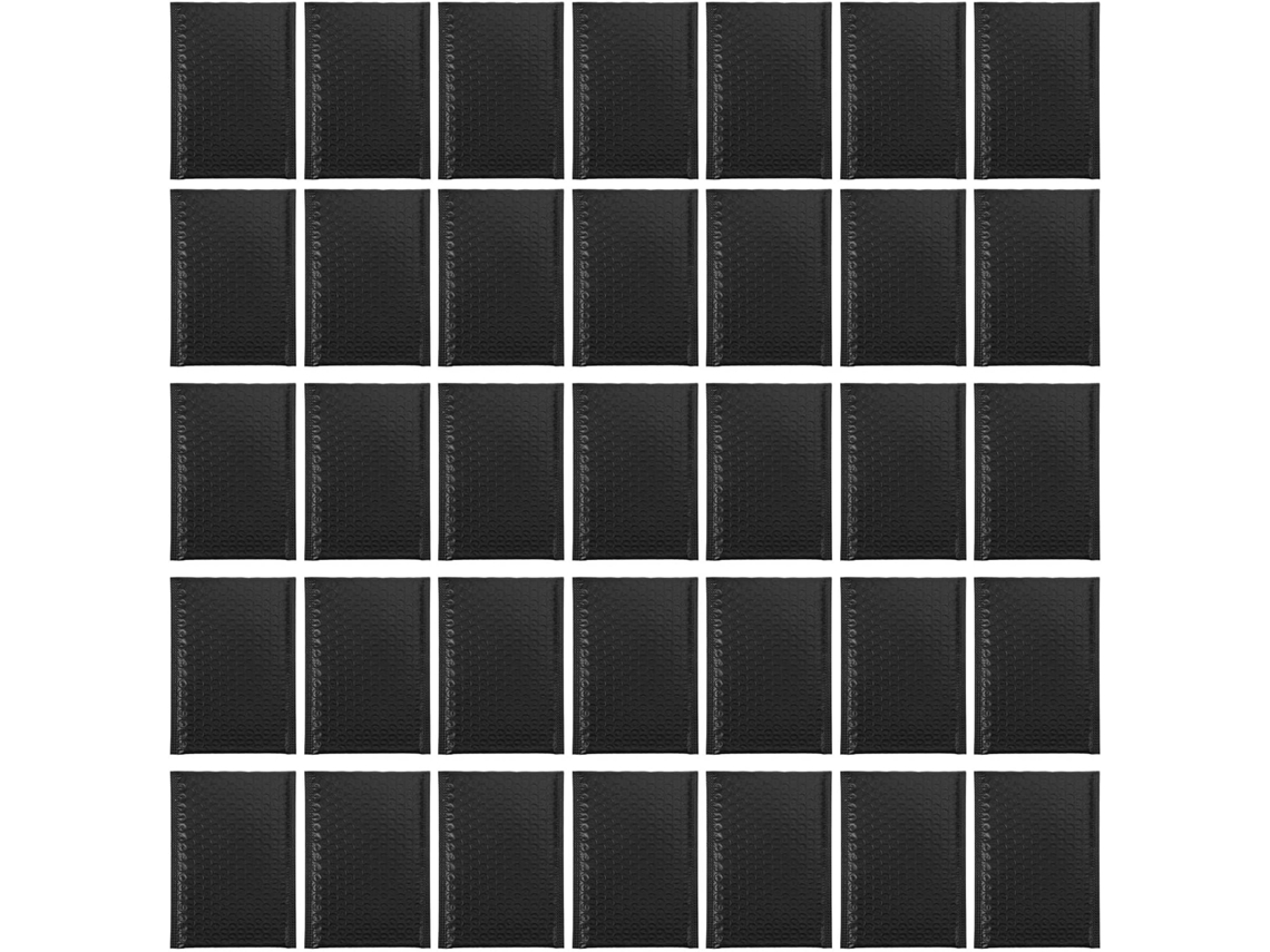 Paquet Postaux Autoadesivos Noirs À Bulles 50 Peças 15x20 4 Cm