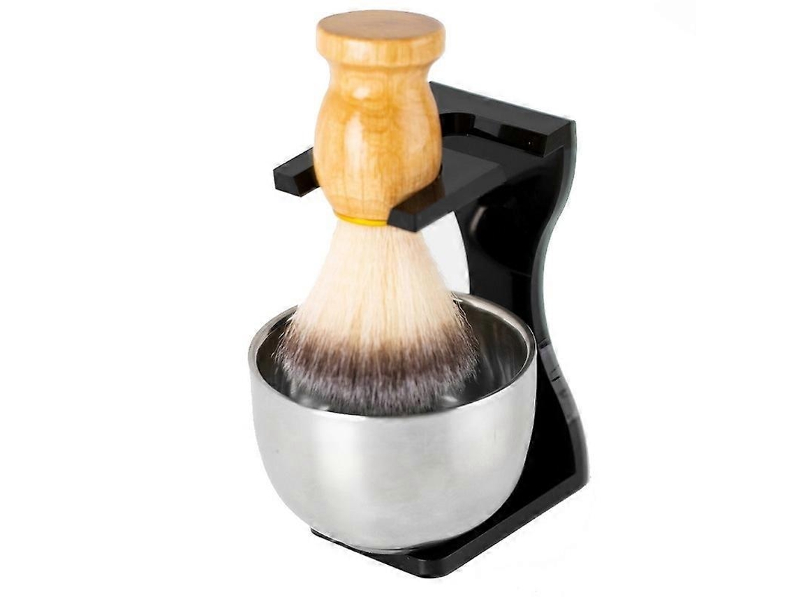 Kit De Cuidados Com Barba E Barbear Masculino 3 Peças