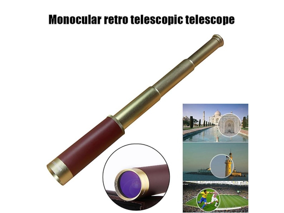 Telescópio Portátil Vintage 25x30 Com Telescópio Integrado Para Caça Ao Ar Livre Aquaforge