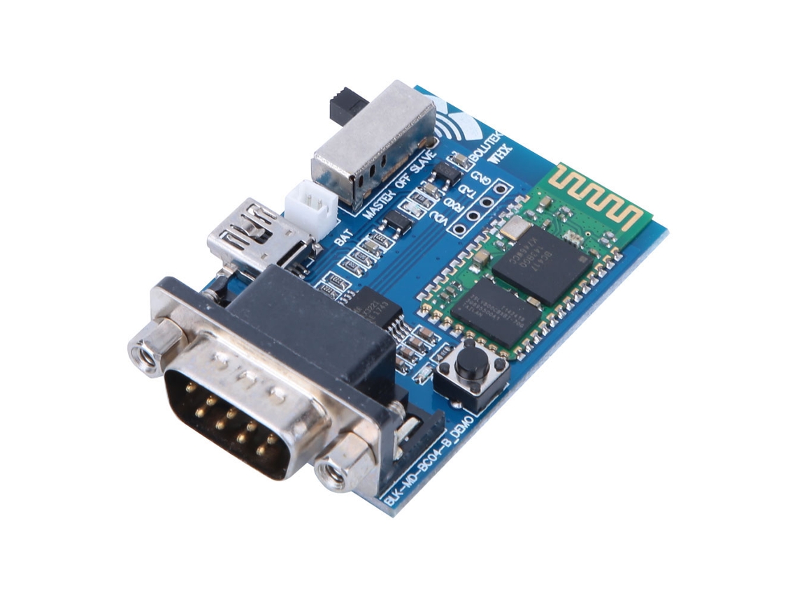 Laxiscreed Adaptador Bluetooth Rs232 Para Comunicação Serial Mestre-escravo De Alta Fidelidade