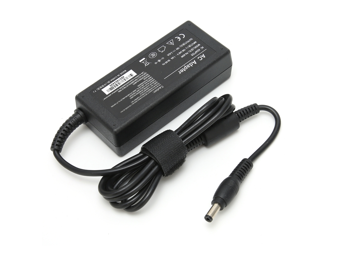 Adaptador de fonte 19v 3.42a para Toshiba com interface redonda