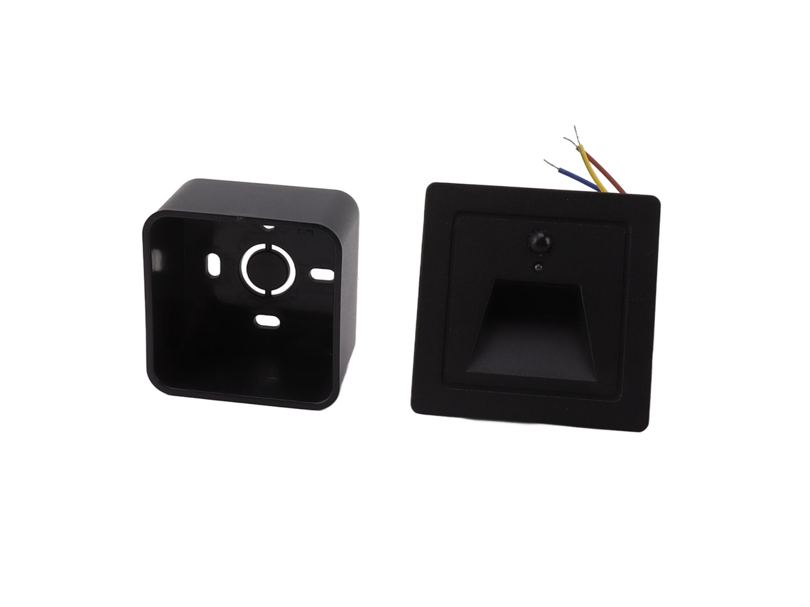 Luz de Degrau Led Alumínio Sensor de Movimento | S/MARCA