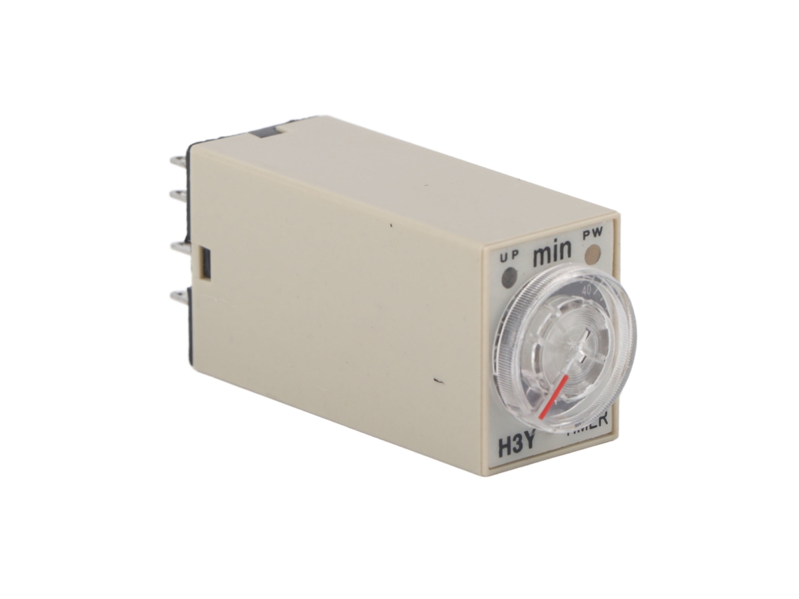 Laxiscreed Temporizador H3y-2 Com Atraso De 0 A 60 Minutos Para Controle Preciso