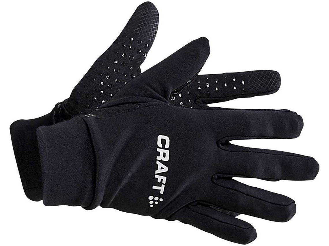 Luvas Unisexo CRAFT Preto para Futebol (L)