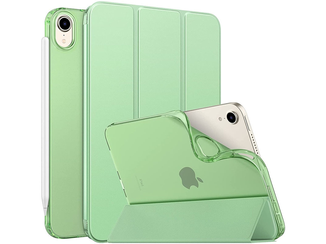 Capa Protetora Para iPad 9ª 2021 (10,2 Polegadas) / iPad 8ª 2020 / iPad 7ª 2019 Verde
