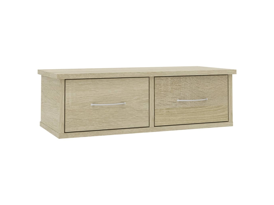 Drawer Shelf, Drawer Shelves Vidaxl Marrom Madeira Processada (60 Cm)
