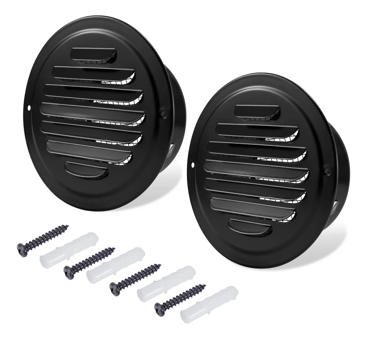 Grade De Ventilação Redonda De 3 Polegadas, Tampa De Ventilaçãovayotoy