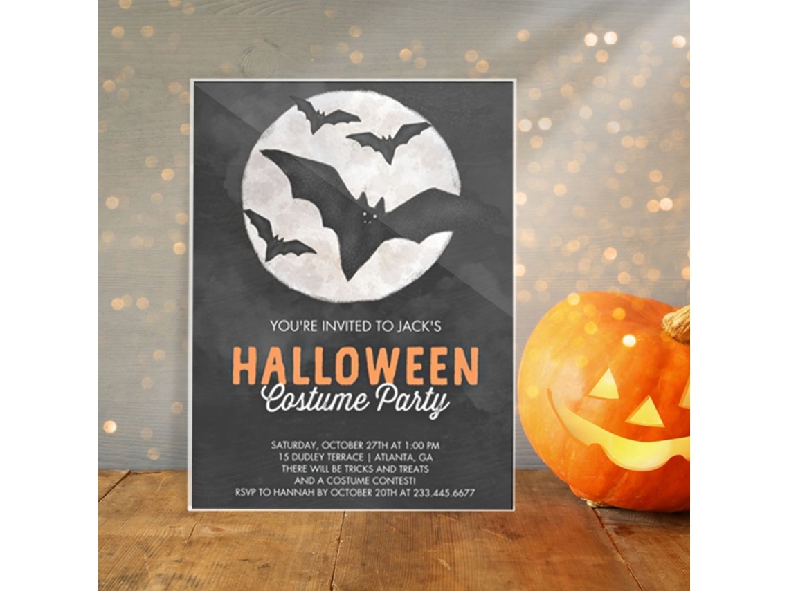 Quadro Decorativo Acrílico Halloween Para Casa