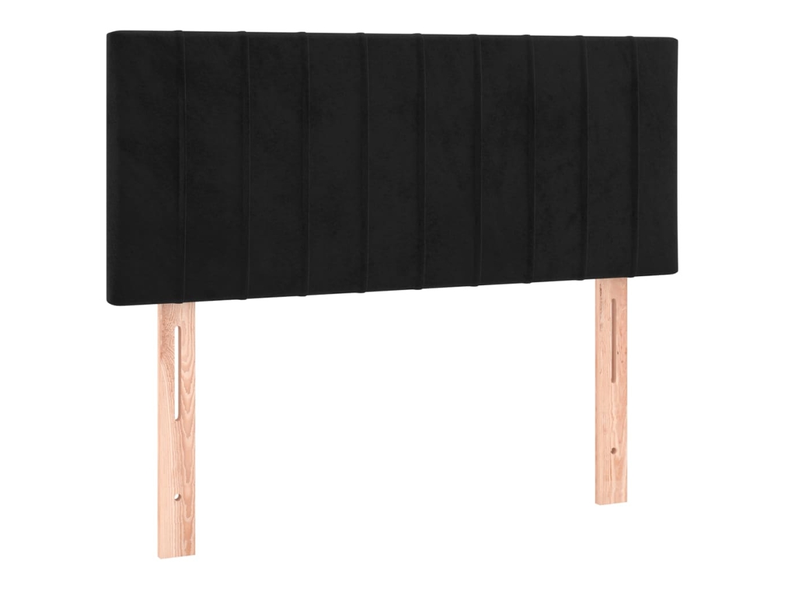 Headboard, Headboards Vidaxl Preto Veludo (80 Cm)
