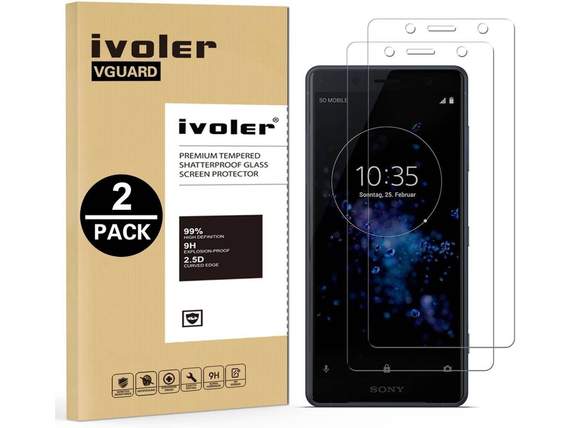 Pelicula de Vidro HONGWE. Xperia XZ2 Compact