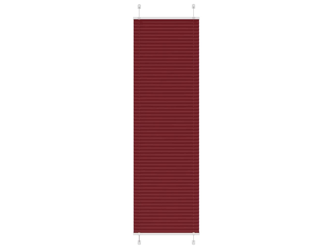 Pleated Blind, Pleated Blinds Vidaxl Vermelho Poliéster (60 X 200 Cm)