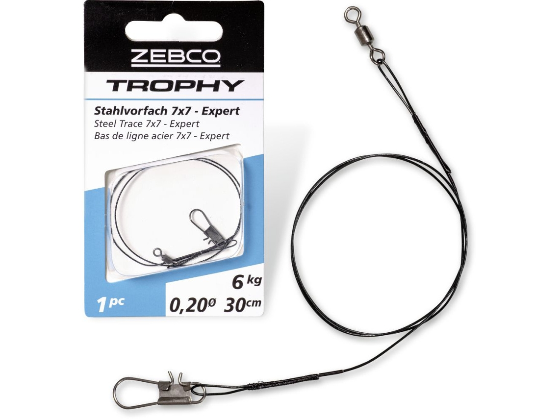Líderes Do Aço ZEBCO Trophy Trace 7X7 Expert