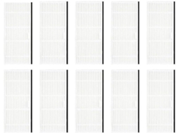Filtro Para Aspirador Robô, Peças De Reposição, Hepa Alta Eficiência,