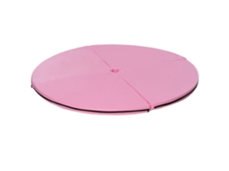 Tapete de Pole Dance 5cm Rosa (redondo, Ginástica, Yoga)