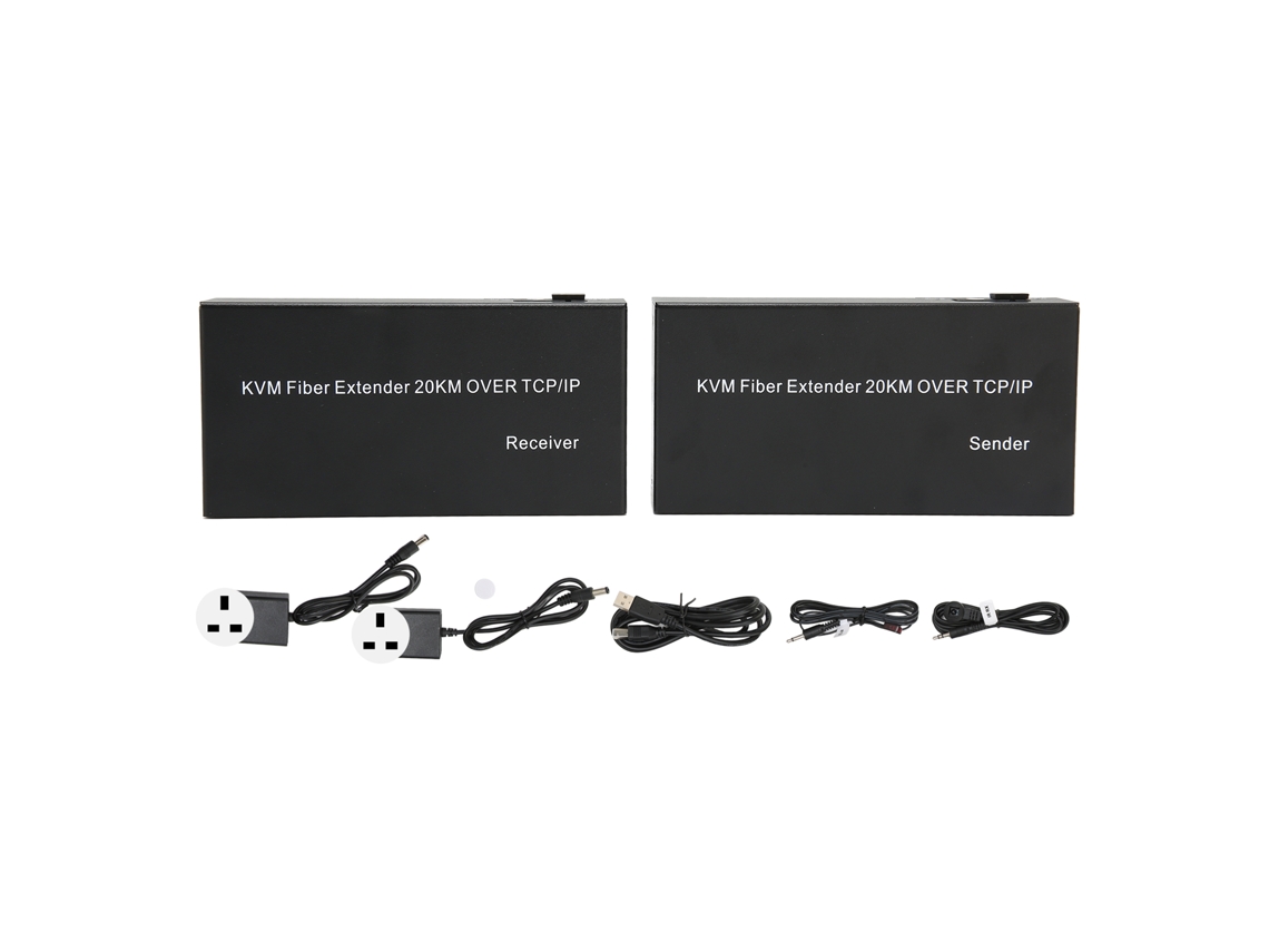 Extensor Kvm Fibra LAXISCREED 20km Hdmi