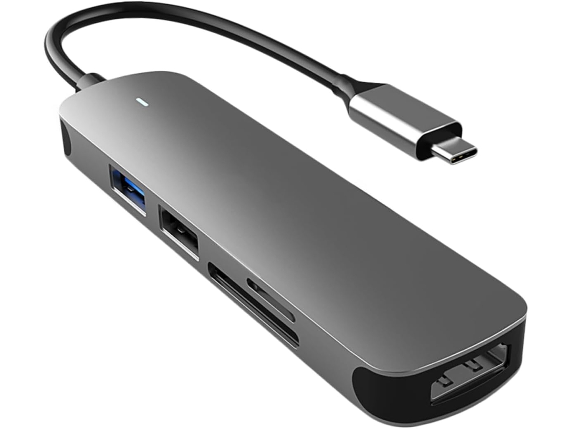 Adaptador Usb Multifuncional Expansor De Portas Para Laptops E