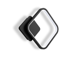 Lâmpada de Parede TOOLIGHT Lhj122 w Black Led