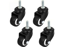 Iratórios Para Cadeira De Computador Aexit Com Base, 8 Mm, (conjunto De 4), Giratórios