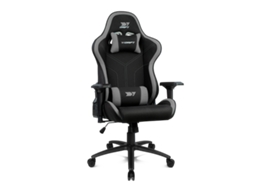 Cadeira Gaming DRIFT DR110 (Até 150 kg - Elevador a Gás Classe 4 - Preto e Cinza)