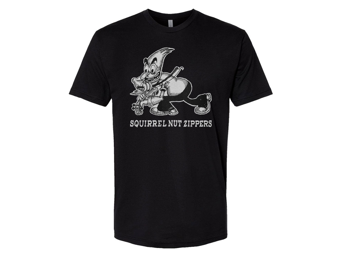 Squirrel Nut Zippers Ghost Fiddle T shirt ROCKINSTONE Unisex Adults Best Sellers Size:l