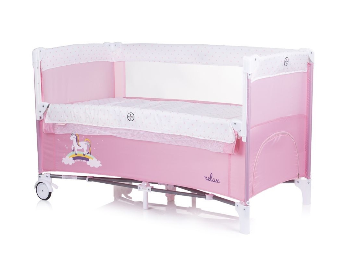 Berço de Viagem Relax Da Chipolino Rose