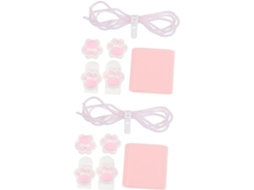 Conjunto com 2 Adaptadores de Estojo para Proteger o Cabo do Carregador. SFUSHOS
