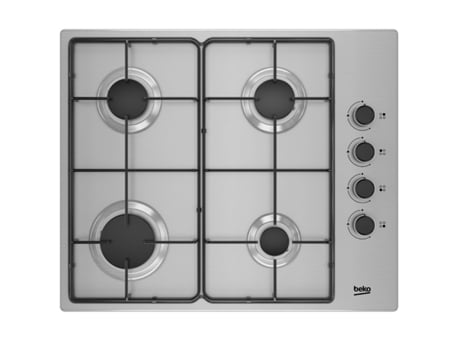 Placa de Gás BEKO HIGG64123SX (Gás - 62 cm - Inox)