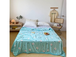 Manta de Inverno Elegante Fansu em Fleece com Estampa Floral Macia e Quente Flanela Grossa Ideal para Cama Qua