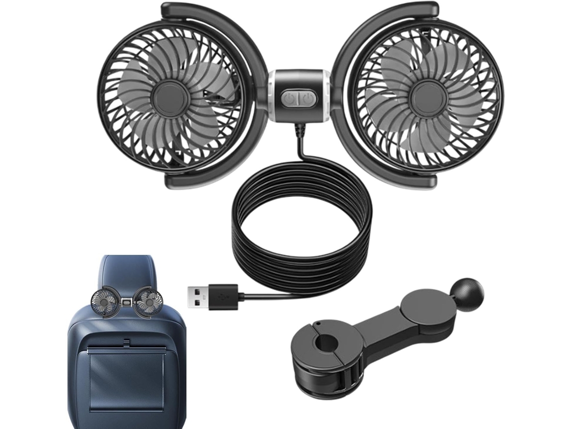 Ventiladores Para O Banco Traseiro Do Carro, Ventilador De Assento