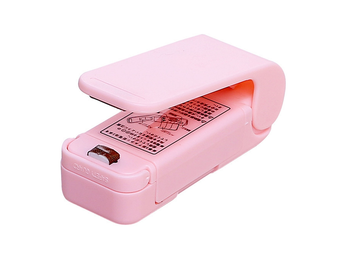 Máquina de fechamento térmico portátil mini para sacos de lanches e legumes com abs | S/MARCA