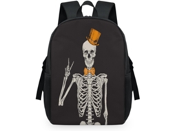 Mochila Tropicallife com Estampa de Caveira para Crianças 32,5 X 15 X 44,9 Cm