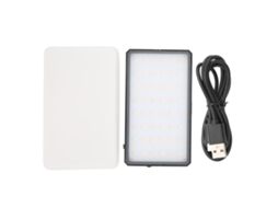 Manbily Mini Video Light Portable Led 3000‑6500k Photography Light 2100mah Rechargeable With Diffuser LAXISCREED