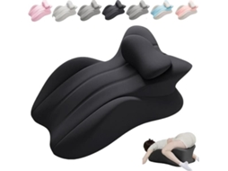Lurelia Travesseiro, Ergonómico, Capa Lavável, Para Dormir De Lado, Natural