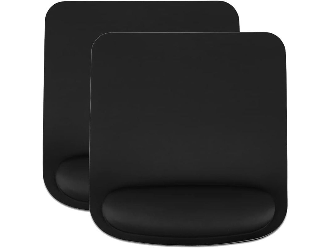 2026 mousepad com Apoio de Pulso para Alivio de Dor Base Anti deslizante Pu para Escritorio e Casa 2pcs