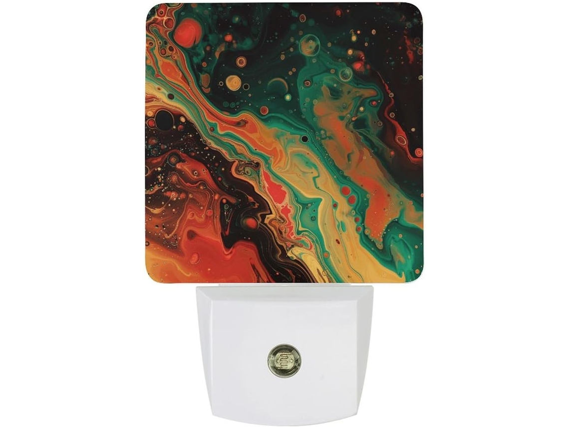 Luz Noturna Led Com Sensor, Luz Noturna Branca Quente Suave Banheiro, Quarto E Cozinha Quadrada