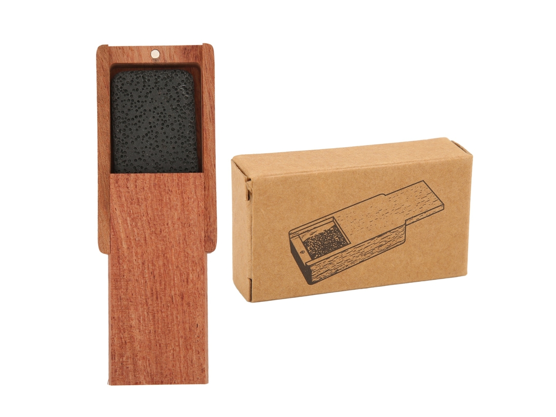 Diffusor De Óleo Essencial Em Pau De Rosewood Para Casa, Escritório E Carro Com Pedra Difusora