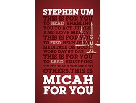 Livro micah for you de stephen um (inglês)