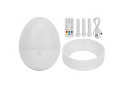 Rebe-máquina De Ruído Branco Para Dormir Com Luz Colorida Inteligente, Controle Remoto E 20 Sons De Repouso