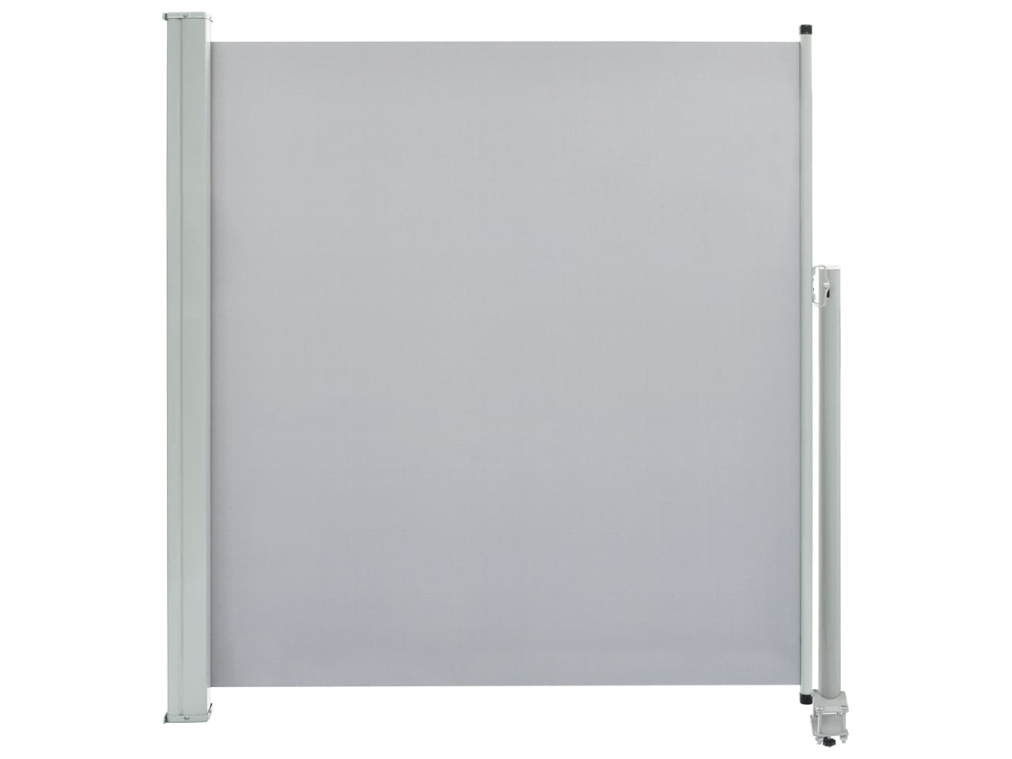 Side Awning, Side Awnings Vidaxl Cinzeto Tecido (140 X 300 Cm)