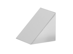 Prisma Triangular de Vidro Óptico K9 20x20x20mm Ferramenta de Ensino e Decoração com Refração Rgb