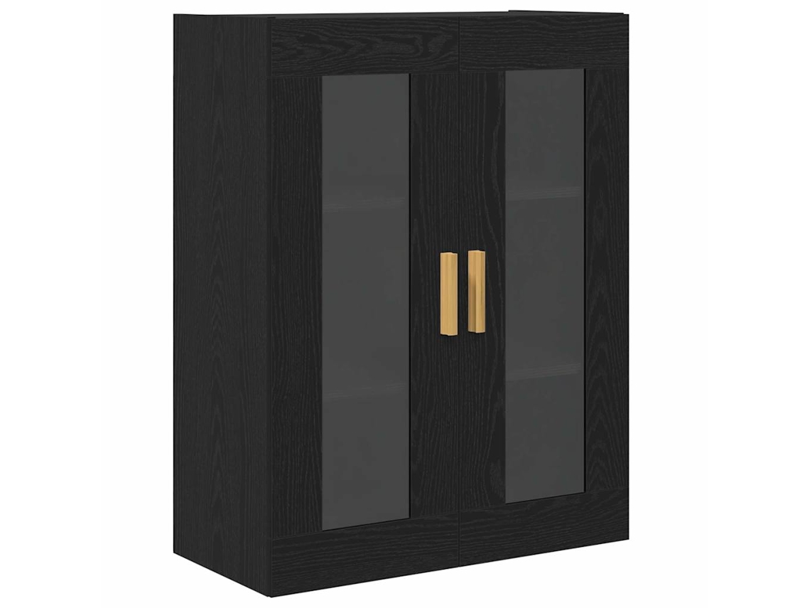 Armário de Parede Carvalho Preto 69,5 X 34 X 90 Cm MAISON EXCLUSIVE