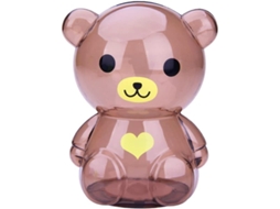 Cofrinho Transparente Infantil Em Formato De Porquinho, Com Desenho Fofo De Urso/porquinho, Comporta Moedas/notas Aquaforge